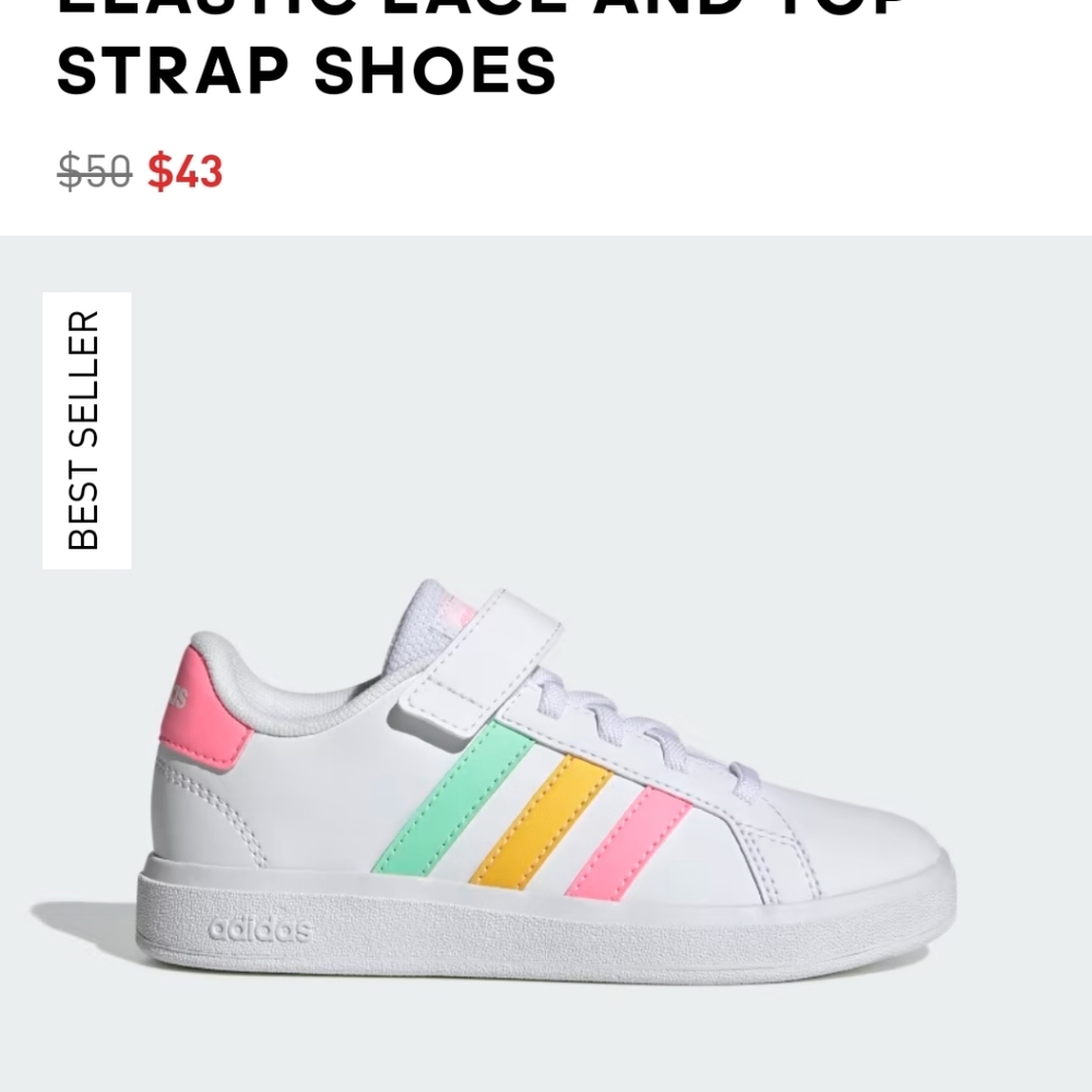 Girls Adidas